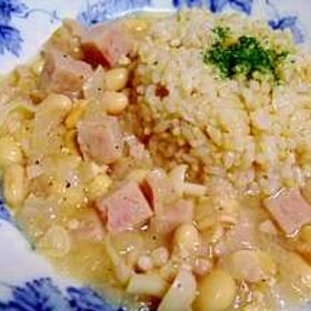 ソーセージde★大豆のフェジョン　ブラジル料理